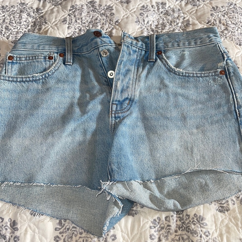 Madewell denim relaxed shorts